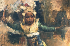 Fascination: Locatelli’s artistic voyage began a new chapter upon his arrival in Bali, where exotic
landscapes and female dancers captivated him. 
