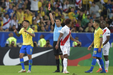 Brazil win Copa America despite Jesus dismissal
