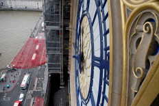UK parliament's 'Big Ben' bell marks 160 years with silence as restoration work continues
