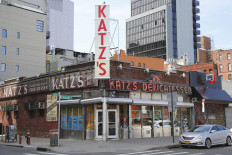 Katz's Deli in Manhattan's Lower East Side, New York, United States.