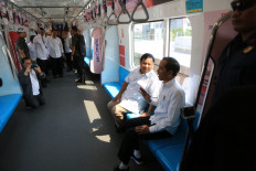 ‘Pecel’, ‘sate kambing’ spice up Jokowi-Prabowo meeting