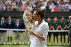 At least I can be Wimbledon champion for two years, says Halep