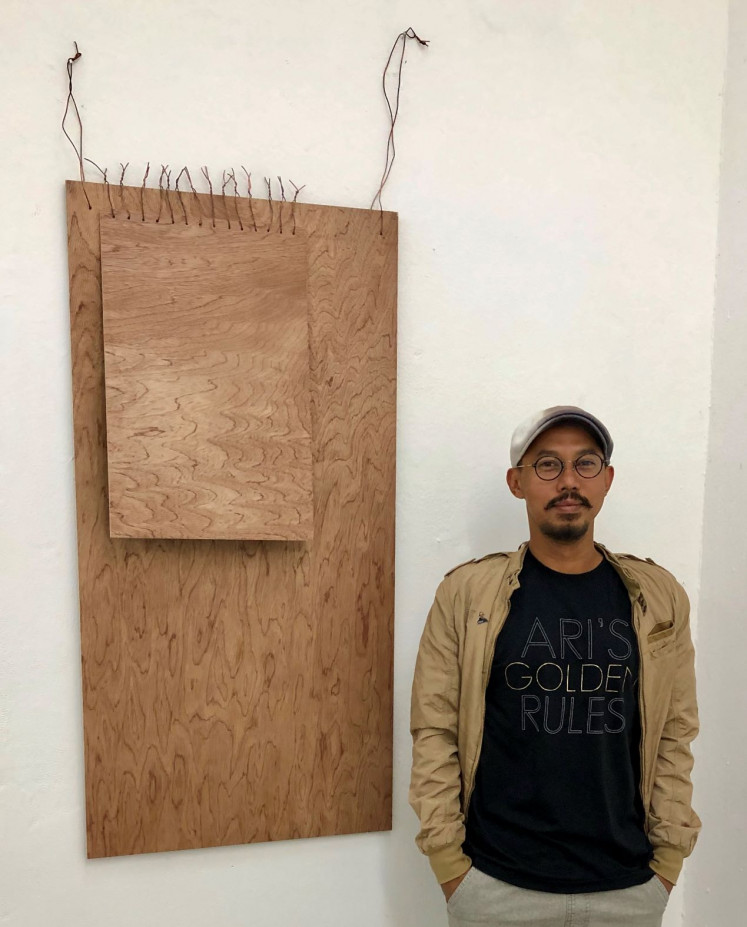 The artist: Ari Bayuaji is the first international artist not based in Germany to receive a residency at Parkhaus in Düsseldorf.