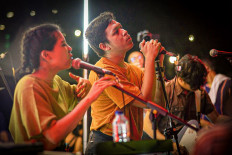 The stage is too small for Hindia at We The Fest 2019