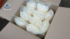 Van with $140m of meth smashes into Australian police car