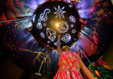 Eko Nugroho embraces world of wonder at Children's Biennale