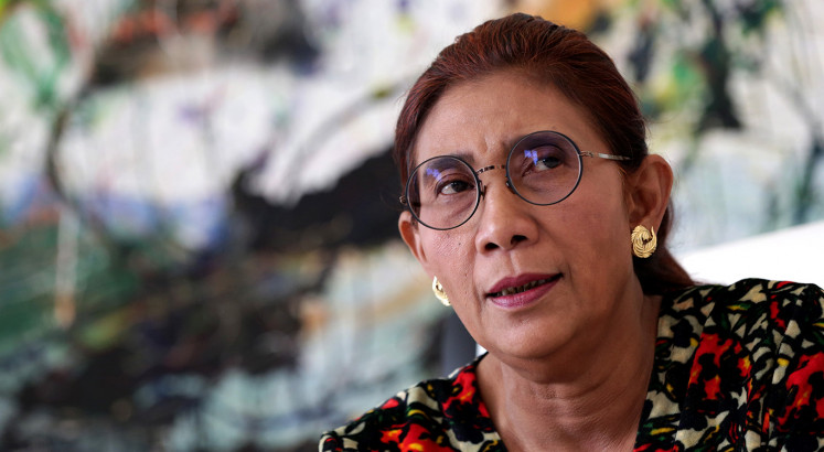 A peek into Susi Pudjiastuti’s new eco-friendly shoes