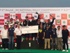 Indonesia’s Rihan and Andy win Asia-Pacific Rally Championship
