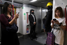 Hong Kong protesters disrupt train services, cause commuter chaos
