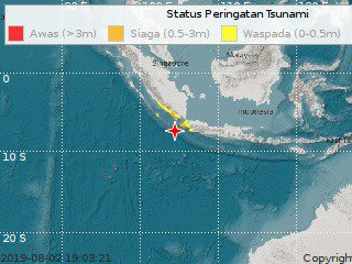 Strong Earthquake In Banten Causes Panic In Jakarta National