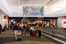 The airport describes itself as an "industry leader" in sustainability, installing solar panels and instructing all tenants to use fully compostable food ware including straws and utensils.
