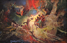 Police officer-artist Chrysnanda exhibits 'Sopo Ngiro'