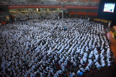 Police lecture thousands of Malang university freshmen on radicalism, intolerance