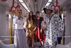 Jakarta Fashion & Food Festival presents fashion show inside LRT train