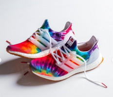 Adidas’ tie-dye Ultraboost sneakers inspired by Woodstock