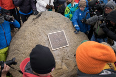  Iceland commemorates first glacier lost to climate change 