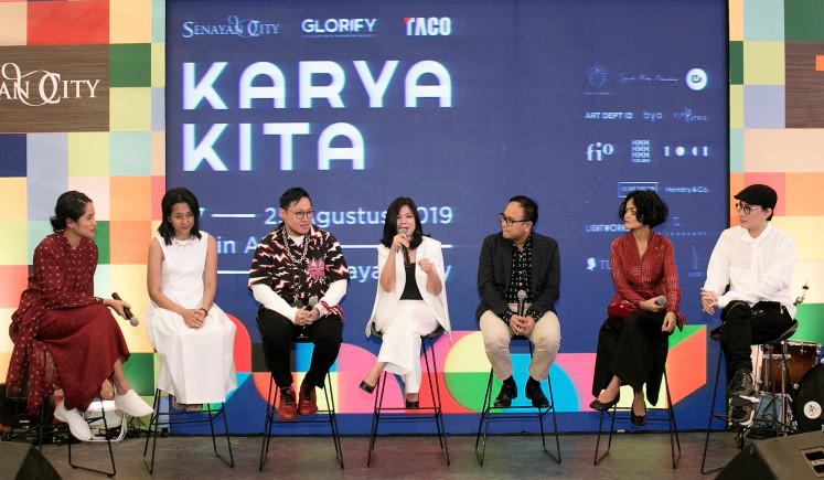 Celebrating independence: Designers, curators, illustrators and members of the creative community collaborate to present the Karya Kita art exhibition.