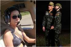 Camo and crop top: Thai palace publishes consort pictures