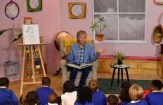 Macca turns magical Grandude with children's book