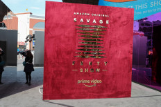 No phones please: Rihanna stages fashion show for exclusive Amazon release