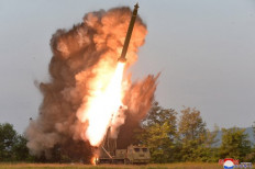 North Korea again tests 'super-large' rocket launcher: KCNA