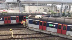 Hong Kong faces commuter chaos after rare train derailment