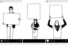 Comic artist creates platform for aspirations amid wave of street protests