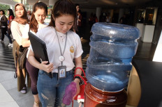 Eco-friendly people are bringing their own bottles. The question is, where to fill them?