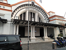 The philately building in Sawah Besar, Central Jakarta, on Sept. 24. The building is part of the capital city's cultural heritage. 