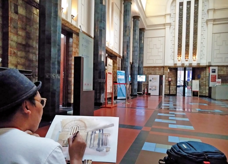 Urban sketchers: Documenting the beauty of city life through pencils and paintbrushes