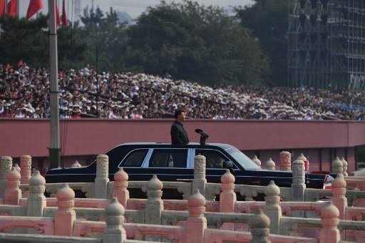 China celebrates 70 years as Hong Kong seethes