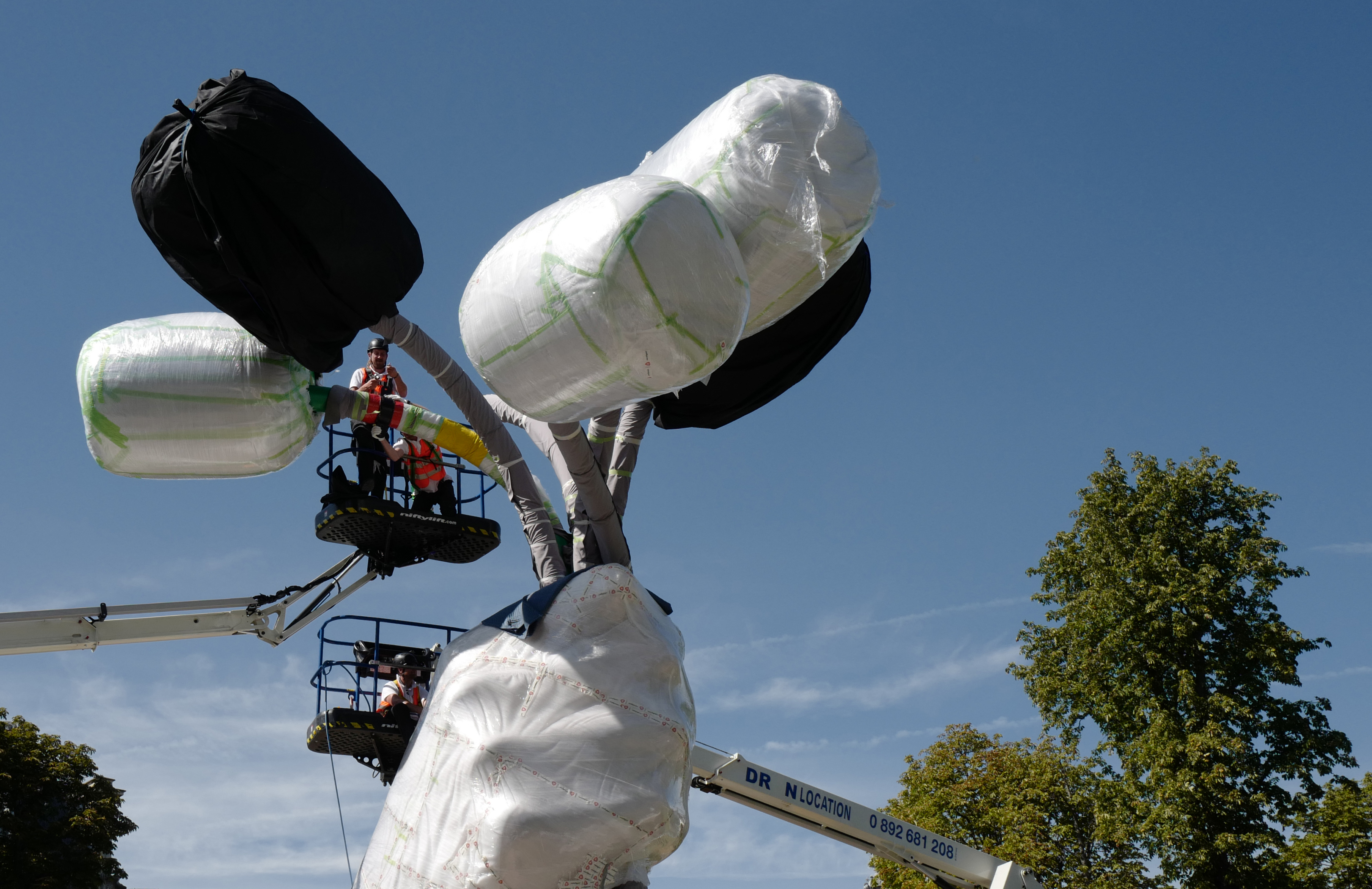 Jeff Koons 'saddened' by French resistance to his giant tulips