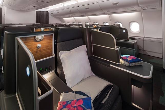 Qantas' redesigned Airbus A380 takes to skies with upgraded seats