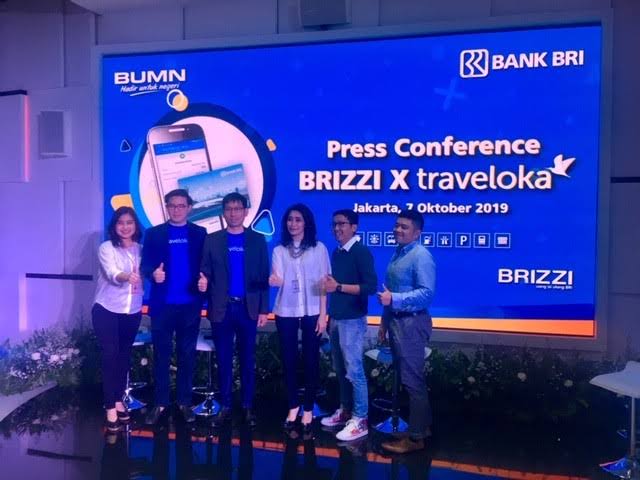 BRI teams up with Traveloka to offer Brizzi e-money card top-up service
