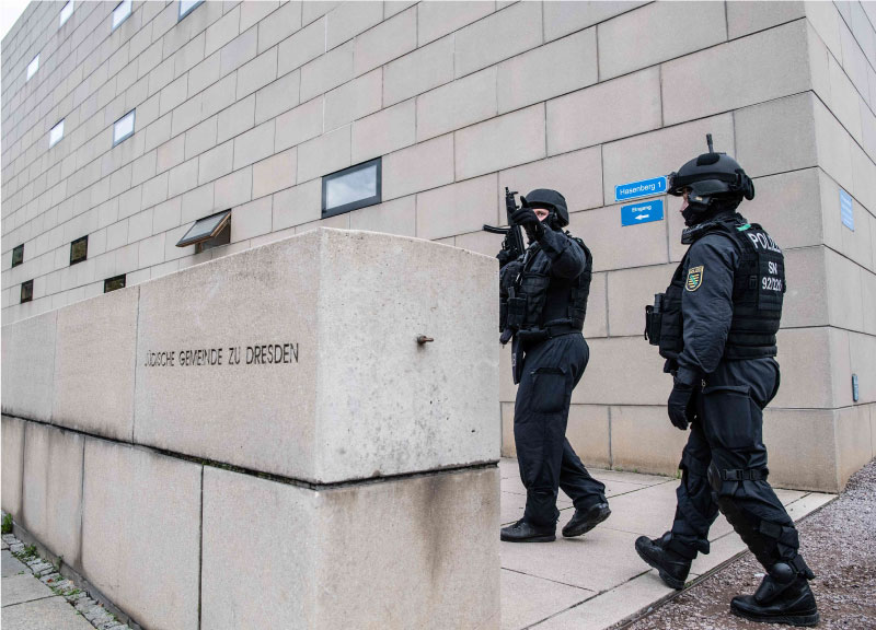 Gunman kills two in livestreamed attack at German synagogue