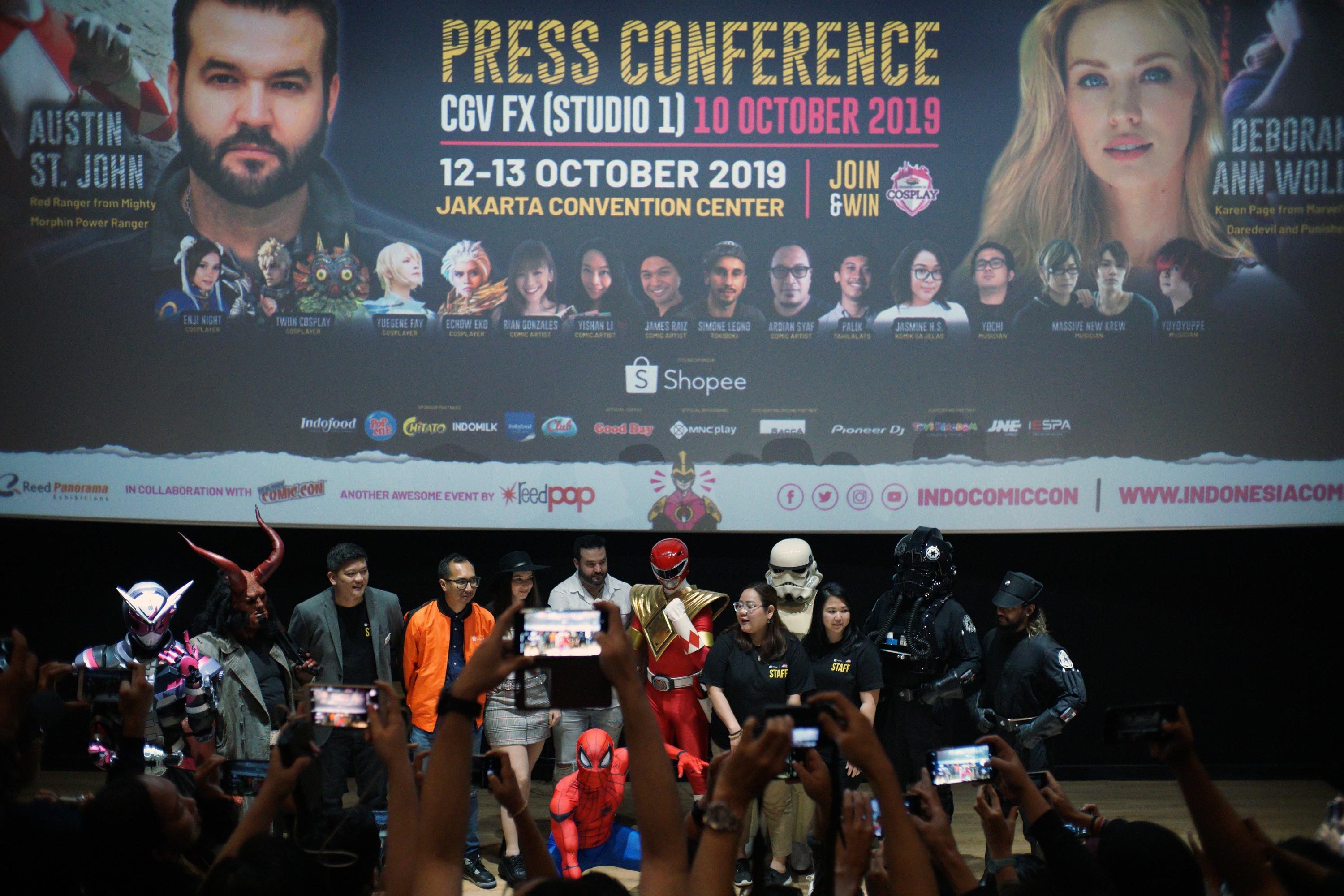 Red Ranger, Marvel’s Karen Page to meet Indonesian fans