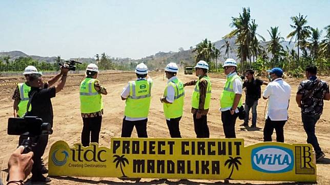 Mandalika MotoGP circuit 10 percent complete, on track to host race in 2021