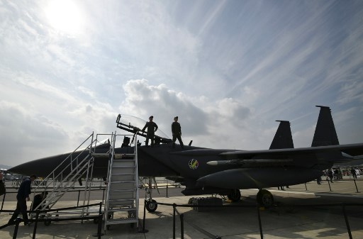 South Korea unveils fighter jet mock-up amid program challenges