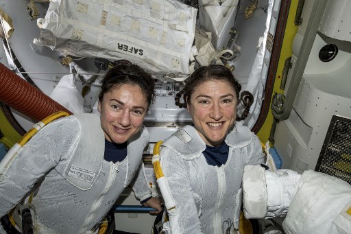 US makes history with first all-female spacewalk