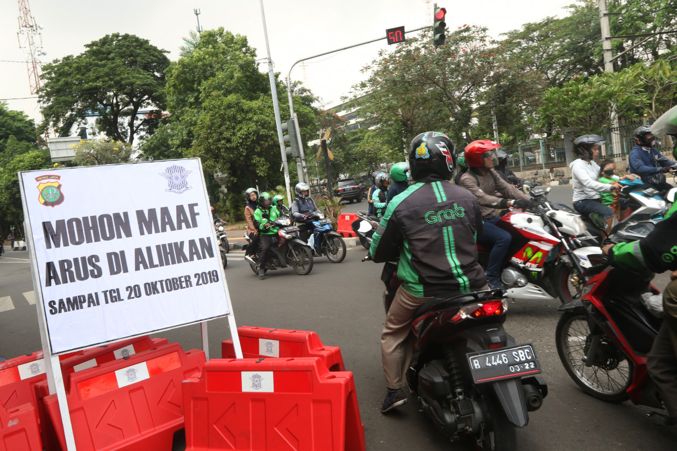 Commuter Line closes Palmerah, Tanah Abang for presidential inauguration