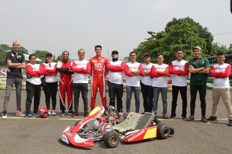 Safety first: Sean Gelael encourages racing enthusiast to practice on circuits, not highways 