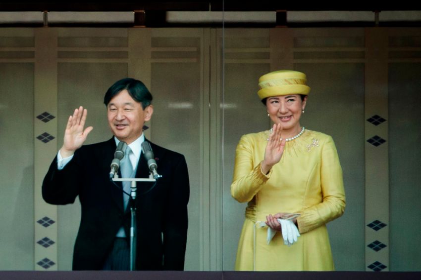 Japanese emperor begins ceremonies to proclaim his enthronement to the world