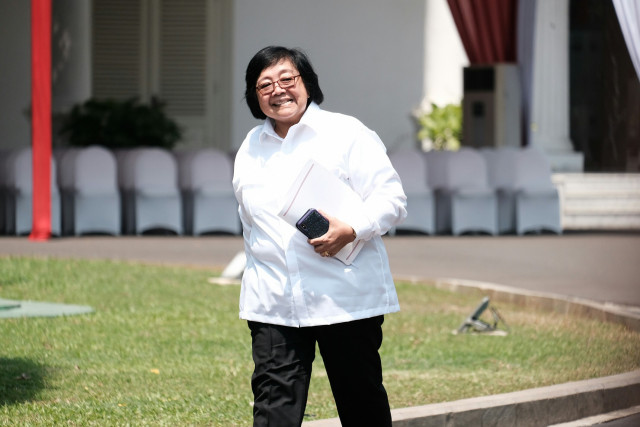 Jokowi's new Cabinet: Siti Nurbaya keeps post as environment minister