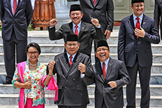 Expanding triumvirate to quintumvirate