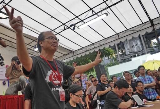 Singaporean activist leads anti-immigration rally as vote looms