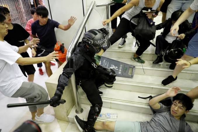 Hong Kong braces for protests as two critical after weekend clashes