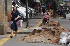 Stop cutting down trees, City Council speaker tells Jakarta administration
