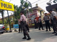 Convicted terrorists on Riau Islands Police radar following Medan suicide attack