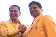 Airlangga, Bambang square off for Golkar chairmanship