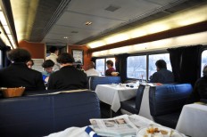 RIP Amtrak’s dining car, a rolling delight